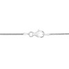 EVERLY JEWELRY |6mm Ball Station Chain Bracelet in Silver - Multiple Metal Color Options - 2 of 4