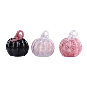 Glass Glam Halloween Pumpkin Set of 3 - 1 of 2