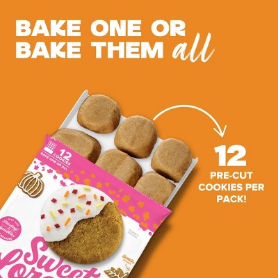 Sweet Loren's Gluten Free Vegan Pumpkin Spice Cookie Dough - 9.6oz/12ct