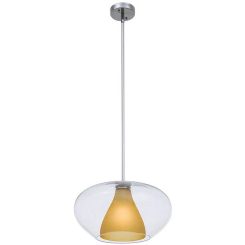 George Kovacs Lighting Soft 1 - Light Pendant in  Chrome - image 1 of 1