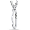 Pompeii3 1/5ct Diamond Ring Setting 14K White Gold - 2 of 4