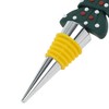 Unique Bargains Ring Christmas Tree Stopper Aluminum Alloy TPE 4.53"x1.42"x0.83" 1 Pc - 3 of 3