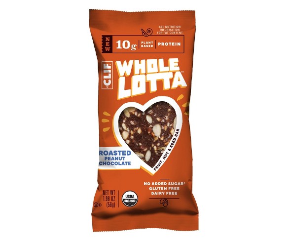 Clif Whole Lotta Roasted Peanut Chocolate Nutrition Bar - 1ct