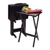5pc Alex Snack Table Set - Black - Winsome - image 2 of 4