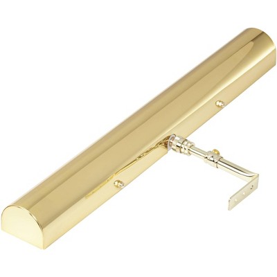 Polished Brass 21" Dimmable LED Picture Light with Remote