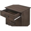 Passion Furniture Hudson 3-Drawer Nightstand (23 in. H x 22 in. W x 18 in. D) - 3 of 4