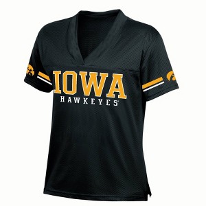 NCAA Iowa Hawkeyes Women's White Jersey - 1 of 3