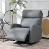 KTMBDW Rocking Chair Nursery, Electric Glider Recliner Nursing Chair for Breastfeeding, Power Swivel Recliner Chairs with USB Port, Adjustable Mounts - 2 of 4