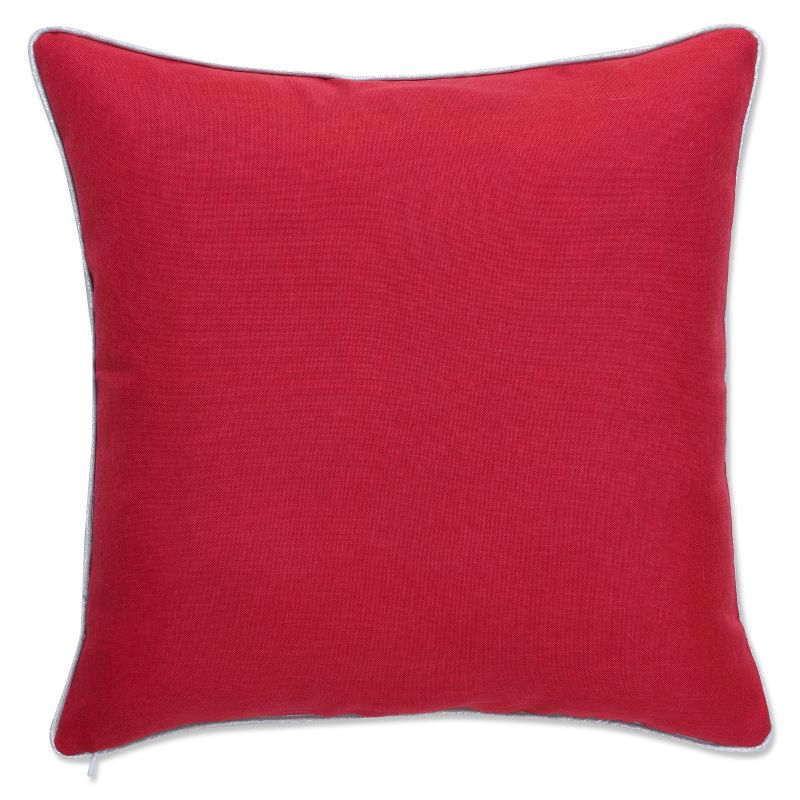 18&#34;x18&#34; Merry Little Christmas Square Throw Pillow Red - Pillow Perfect, 3 of 7