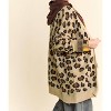 Women's Leslie Leopard Carigan - DAVI & DANI - 2 of 4