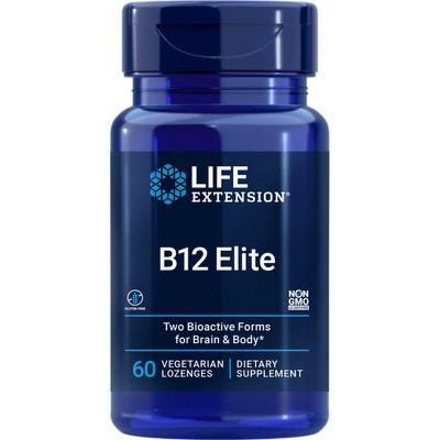 B 12 Elite by Life Extension  -  60 Vegtarian Lozenge