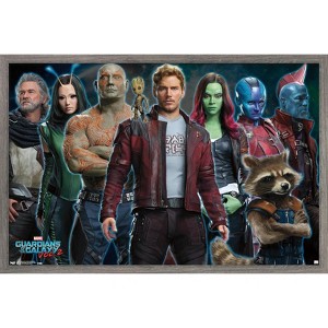 Trends International Marvel Cinematic Universe - Guardians of the Galaxy 2 - Intimidation Framed Wall Poster Prints - 1 of 4