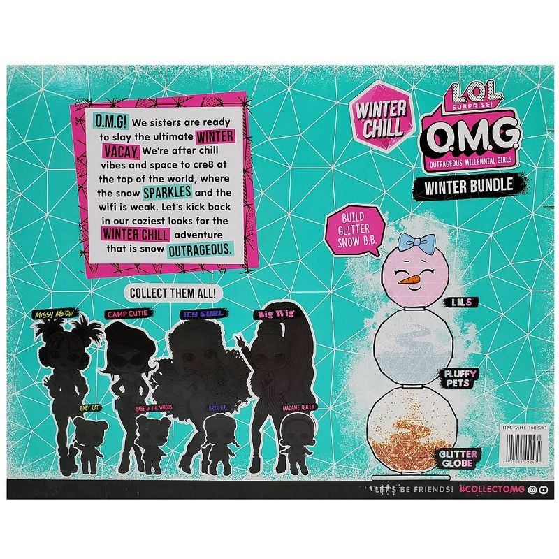 L.O.L. Surprise! O.M.G. Camp Cutie and Babe In The Woods Winter Bundle, 2 of 4