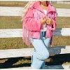 Women's Skylar Fringe Faux Fur Jacket - BUDDYLOVE - image 4 of 4