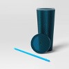 24oz Plastic Tumbler with Straw - Opalhouse™ - 3 of 3
