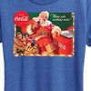 Women's - Coca-Cola - Vintage Santa Claus Ice Cold Short Sleeve Graphic T-Shirt - 2 of 4
