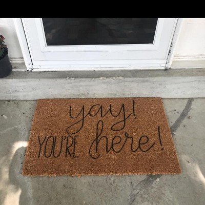 1'6x2'6 Solid Doormat Beige - Room Essentials™ : Target