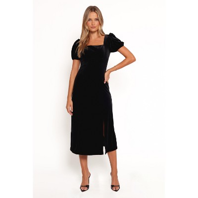 Petal and Pup Quinnie Midi Dress - Black L