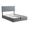 YOOCOZZ Full size Upholstered Platform bed with a Hydraulic Storage System - 2 of 4
