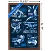 Trends International Jurassic World: Fallen Kingdom - Grid Framed Wall Poster Prints - 3 of 4