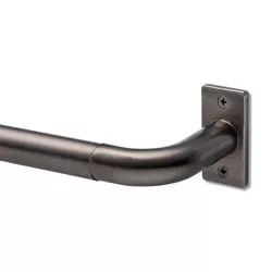 36"-66" French Curtain Rod Gray - Project 62™