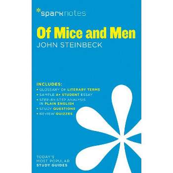 Of Mice and Men Sparknotes Literature Guide - by  Sparknotes & John Steinbeck & Sparknotes (Paperback)