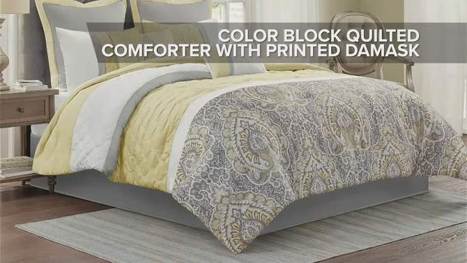 510 Design 8pc Stacie Comforter Set, 2 of 15, play video
