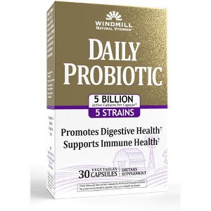 Windmill - Vitamins Daily Probiotic 5 Billion Cfu Capsules, 30 Count - 1 of 1