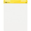 Vertical-Orientation Self-Stick Easel Pad Value Pack, Green Headband,  Unruled, 25 x 30, White, 30 Sheets, 6/Carton