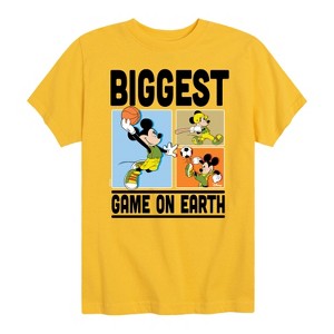 Boys' - Disney - Biggest Game On Earth Short Sleeve Graphic T-Shirt - 1 of 4