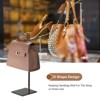 Unique Bargains Stainless Steel Home Retail Store Adjustable Height Clutch Purse Display Stands 2 Pcs - 4 of 4
