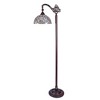 Chloe Lighting Shelley Tiffany-Style 1 Light Reading Floor Lamp 11" Wide - 3 of 4