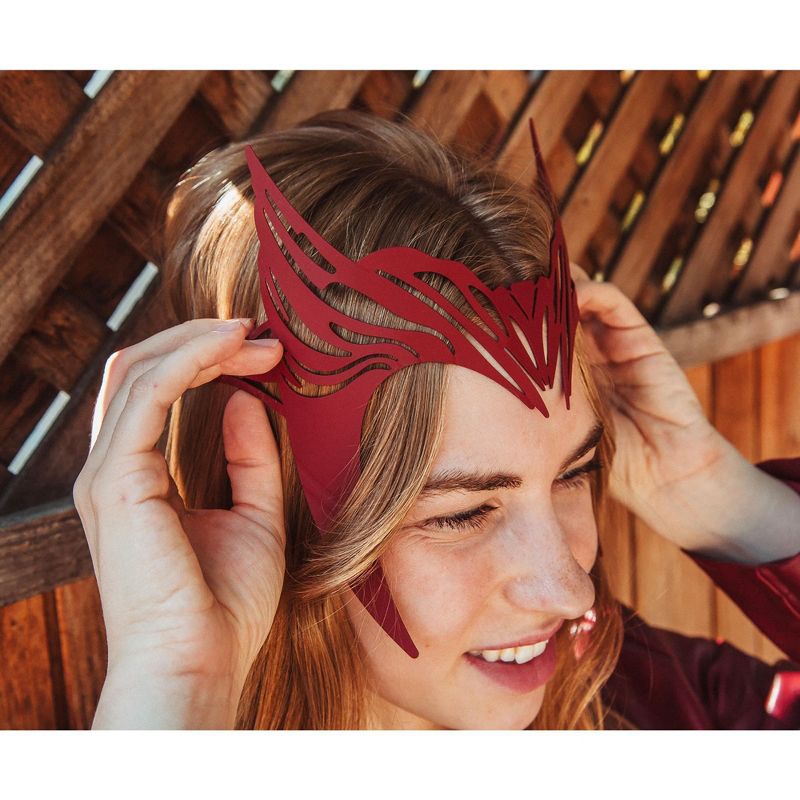 SalesOne LLC Marvel WandaVision Replica Headband and Necklace Set, 5 of 9