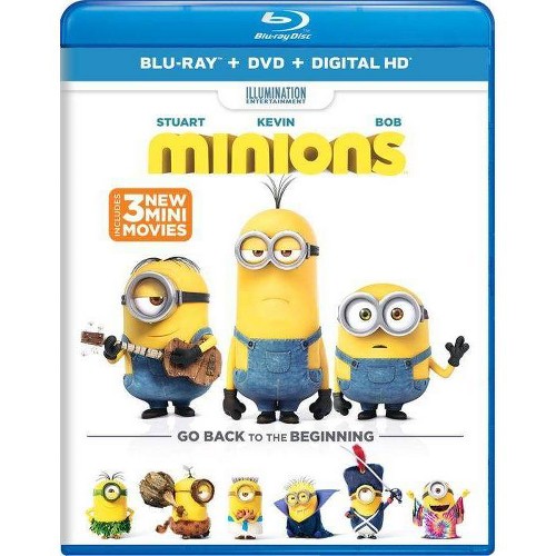 Minions (Blu-ray + DVD + Digital)