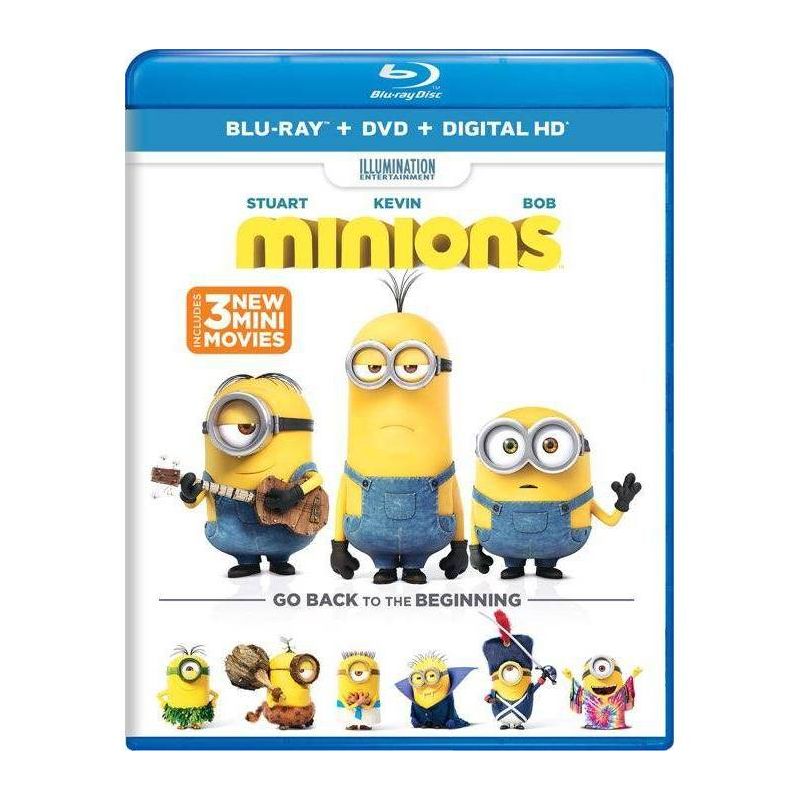 Minions (Blu-ray + DVD + Digital), 1 of 4