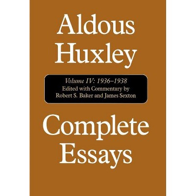 Complete Essays - (Complete Essays of Aldous Huxley) by  Aldous Huxley (Hardcover)