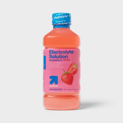 Pediatric Electrolyte Drink - Strawberry - 33.8 fl oz - up&up™