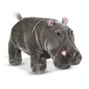 Melissa & Doug Giant Hippopotamus - Lifelike Stuffed Animal (over 2 feet long) - 3 of 4