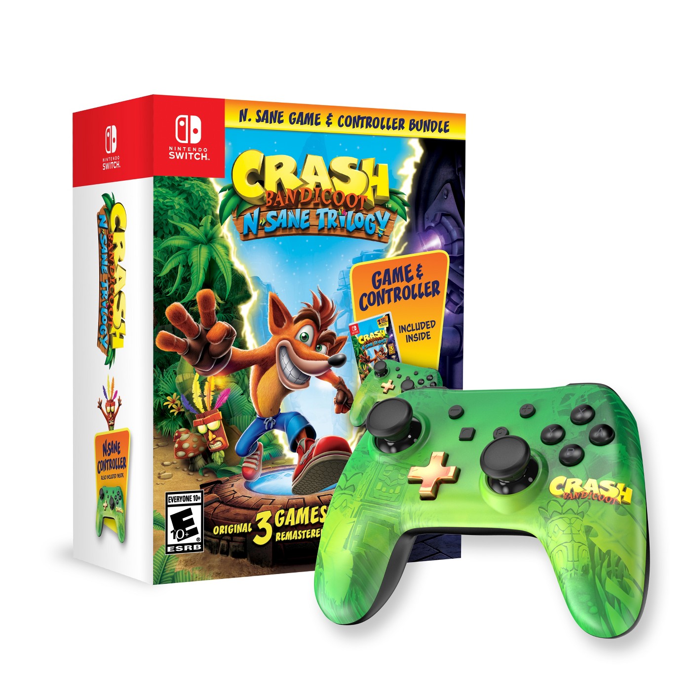 Crash Bandicoot N. Sane Trilogy - Nintendo Switch : Target, smash crash  meaning 