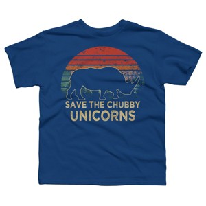 Boy's Design By Humans rhino By ZeusSE T-Shirt - 1 of 4