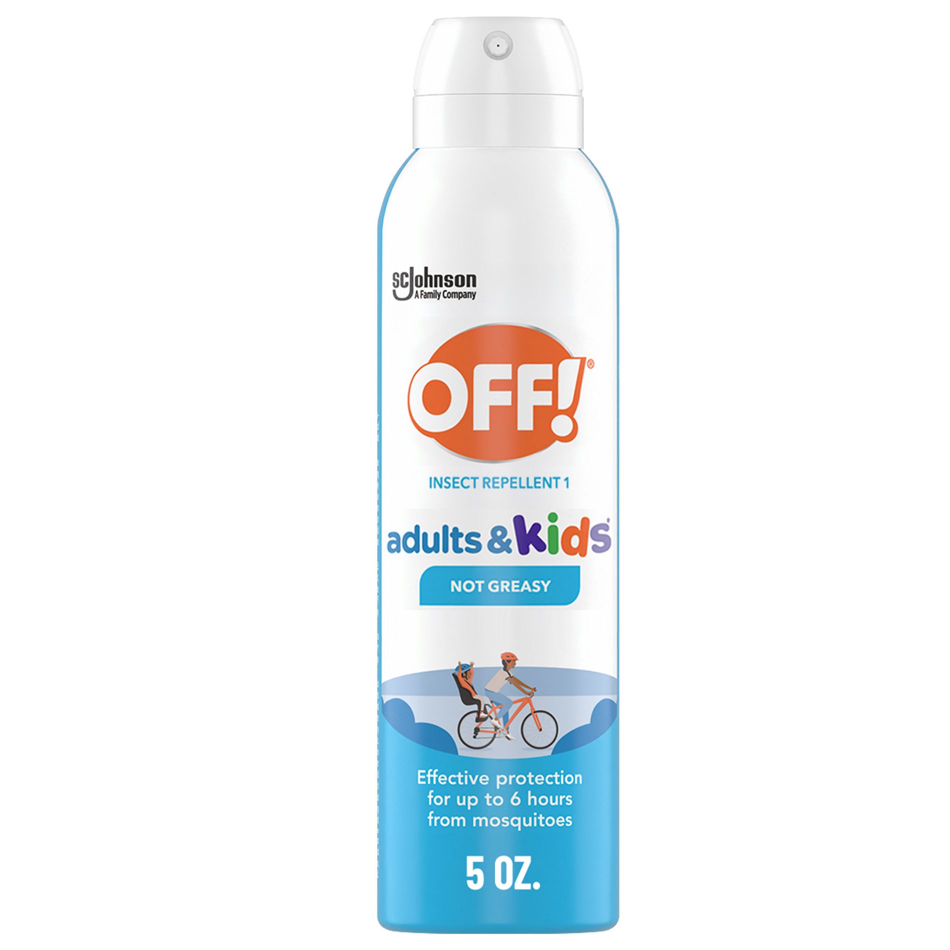 OFF! Adults & Kids Insect & Mosquito Repellent Spray with Picaridin, DEET-Free (Suitable for Babies 12 Months & Up) - 5oz