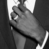 Black Bow Jewelry 7mm Rhodium Plated Sterling Silver Brushed Flat Grooved Edge Band - 4 of 4