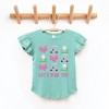 The Juniper Shop Let's Par Tee Coquette Toddler Flutter Sleeve Tee - 2 of 3