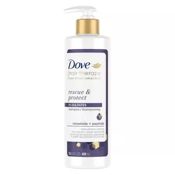 Dove Beauty Hair Therapy Rescue & Protect Ceramide + Peptide Shampoo - 13.5 fl oz