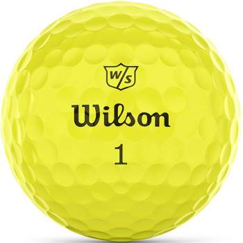 Wilson Triad Golf Balls - Yellow