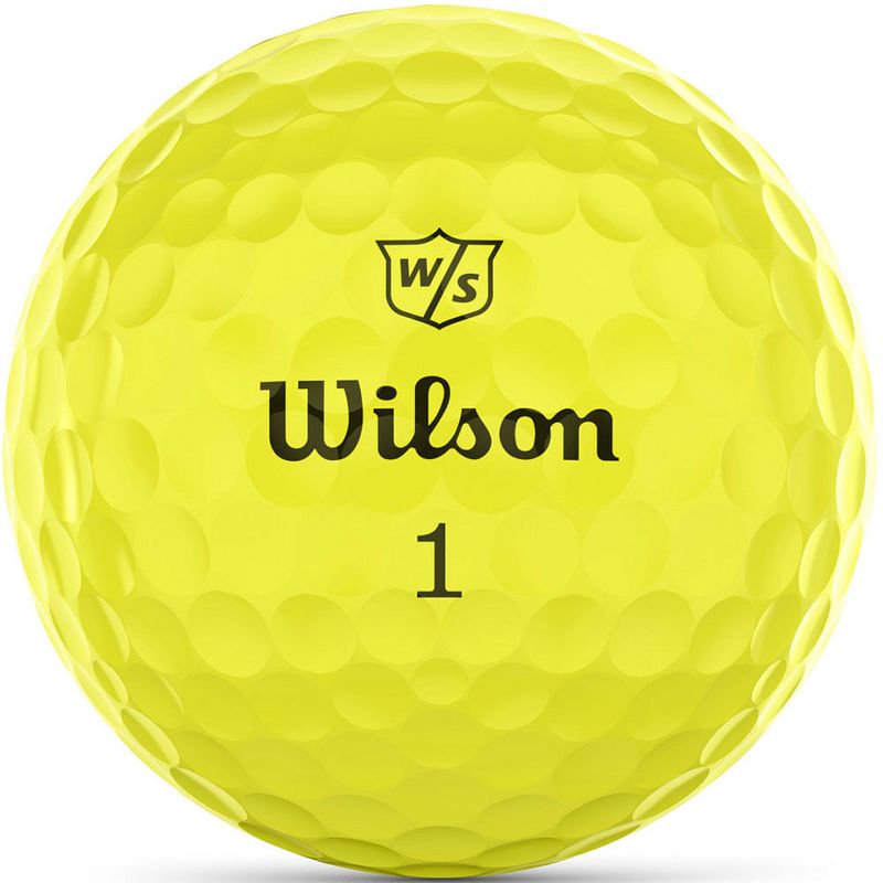 Wilson Triad Golf Balls - Yellow, 1 of 4