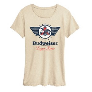 Women's - Budweiser - Budweiser Eagle Short Sleeve Graphic T-Shirt - 1 of 4