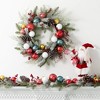 72"L Sullivans Artificial Shiny Ball Frosted Christmas Garland, Multicolor, Indoor Christmas Decor - 4 of 4