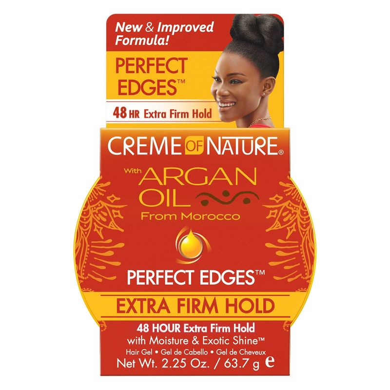 Creme of Nature Argan Oil Perfect Edges Extra Hold - 2.25oz, 1 of 12