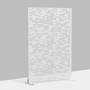 Dovelina Metal Outdoor Privacy Screen Freestanding Patio Decorative Screens - 1 of 4